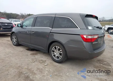 2013 Honda Odyssey Ex-L from USA, damaged, VIN 5FNRL5H67DB003862